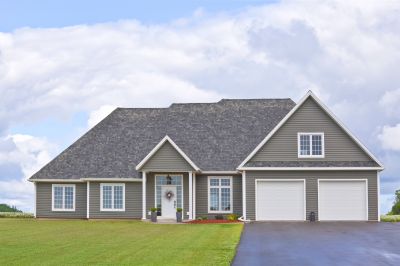Grey Vinyl Siding Installation
